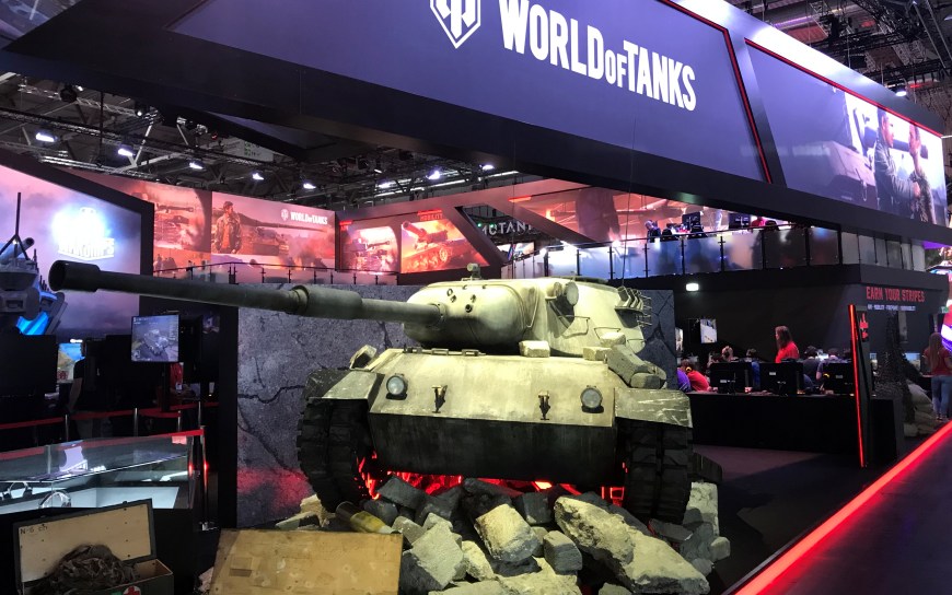 Gamescom World of Tanks photo by Try Evidence