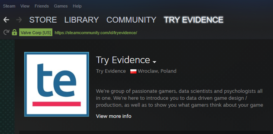Steam instruction KR Try Evidence