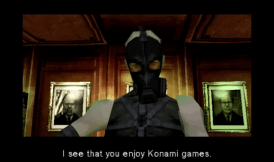 Easter egg in Metal Gear Solid